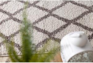 Dywany Luszczow Kusový koberec, běhoun BERBER TROIK, krémovýová Rozměr koberce: 60 x 200 cm