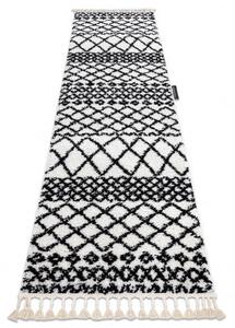 Dywany Luszczow Kusový koberec, běhoun BERBER SAFI, bílá Rozměr koberce: 70 x 200 cm
