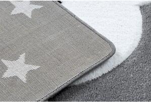 Dywany Luszczow Kusový koberec PETIT MRÁČEK, HVĚZDY, šedý Rozměr koberce: 120 x 170 cm
