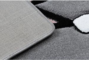 Dywany Luszczow Kusový koberec PETIT KOČKA, KORUNA, šedý Rozměr koberce: 120 x 170 cm