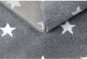 Dywany Luszczow Kusový koberec PETIT MRÁČEK, HVĚZDY, šedý Rozměr koberce: 160 x 220 cm