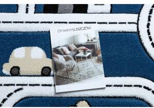 Dywany Luszczow Kusový koberec PETIT MĚSTO, ULICE, modrý Rozměr koberce: 140 x 190 cm