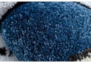 Dywany Luszczow Kusový koberec PETIT MĚSTO, ULICE, modrý Rozměr koberce: 160 x 220 cm