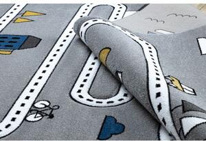 Dywany Luszczow Kusový koberec PETIT ULICE, šedý Rozměr koberce: 140 x 190 cm