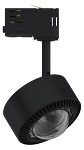 Paulmann 91390 ProRail3 Aldan, černý reflektor, 8,5W LED 3000K stmívatelný, průměr 9,8cm