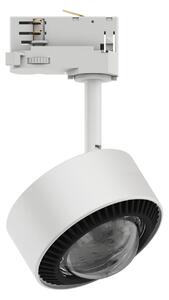 Paulmann 91389 ProRail3 Aldan, bílý reflektor, 8,5W LED 3000K stmívatelný, průměr 9,8cm