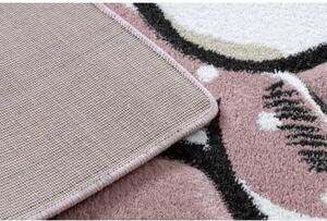Dywany Luszczow Kusový koberec PETIT SLON, HVĚZDY, růžový Rozměr koberce: 120 x 170 cm