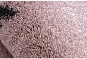 Dywany Luszczow Kusový koberec PETIT SLON, HVĚZDY, růžový Rozměr koberce: 120 x 170 cm