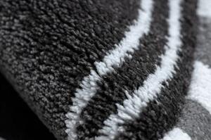 Dywany Luszczow Kusový koberec kulatý PETIT HVĚZDA, šedý Rozměr koberce: 140 cm KRUH