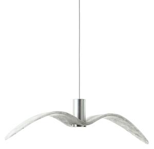 Brokis PC01112_001 Night Birds Exterior, závěsné svítidlo z ručně zpracovaného skla, 6,5W LED, triplex opal GLASS mat, délka 73cm, IP54
