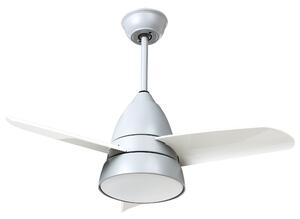 Stropní ventilátor se světlem STRAWBERRY s dálkovým ovládáním LED Šedá