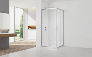 Sprchový kout čtverec 90x90 cm SAT TEX SATBKTEXQ90