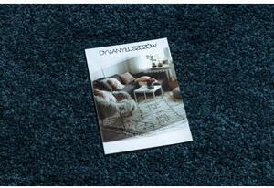 Dywany Luszczow Kusový koberec kulatý BERBER 9000, modrý Rozměr koberce: 120 cm KRUH