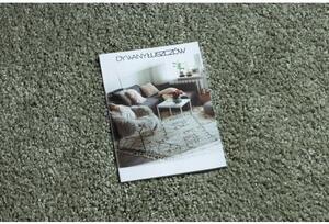 Dywany Luszczow Kusový koberec kulatý BERBER 9000, zelený Rozměr koberce: 120 cm KRUH