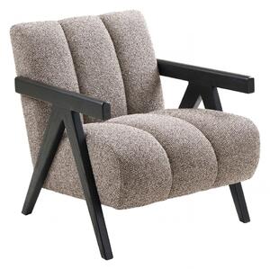 Křeslo designové Florence, hnědé – House Nordic