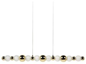LED závěsná lampa SORA Sklo Zlatá
