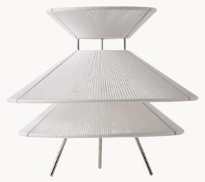Stmívatelná stolní lampa ze lnu Kiku
