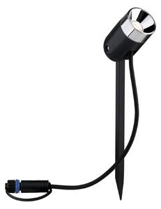Paulmann 94241 Plug&Shine Pike, zahradní reflektor s trnem 3,5W LED 3000K, antracit, IP65