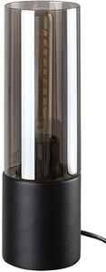 Rabalux Ronno stolní lampa 1x25 W černá-kouřová 74050