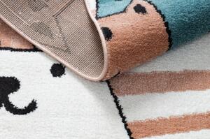 Dywany Luszczow Dětský kusový koberec FUN Gatti, kočky, zvířata růžový Rozměr koberce: 160 x 220 cm