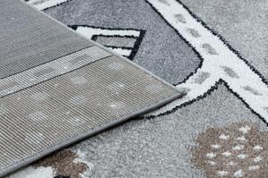 Dywany Luszczow Dětský kusový koberec FUN Strade, ulice, město šedá Rozměr koberce: 240 x 330 cm