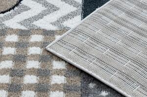 Dywany Luszczow Dětský kusový koberec FUN Pets, zvířata šedá Rozměr koberce: 80 x 150 cm