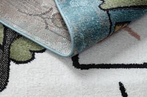 Dywany Luszczow Dětský kusový koberec FUN Hop, zvířata modrá Rozměr koberce: 160 x 220 cm