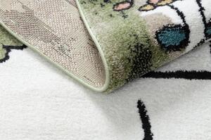 Dywany Luszczow Dětský kusový koberec FUN Hop, zvířata zelená Rozměr koberce: 120 x 170 cm