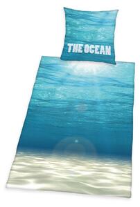 Herding Bavlněné povlečení The Ocean, 140 x 200 cm, 70 x 90 cm