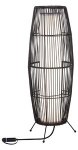 Paulmann 94320 Plug&Shine ratanová lucerna LED 7,8W 3000K antracit, výška 60cm, IP44