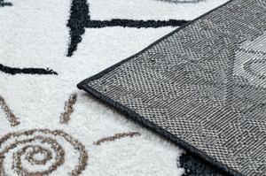 Dywany Luszczow Dětský kusový koberec FUN Hop, zvířata černý Rozměr koberce: 140 x 190 cm