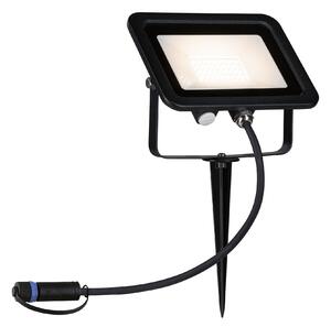 Paulmann 94575 Plug&Shine Ground Spike, zahradní reflektor LED 15,5W 3000K, černá, IP65