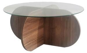 Konferenční stolek Bubble Walnut