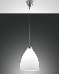 Fabas 2907-45-102 Provenza 2907, závěsné svítidlo, 1x60W, kov, bílé stínítko, průměr 27cm