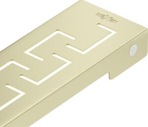 Mexen Flat M15 krytka žlabu 60 cm, zlatá matná, 1A24060