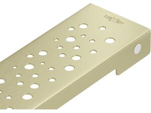 Mexen Flat M12 krytka žlabu 60 cm, zlatá matná, 1A21060