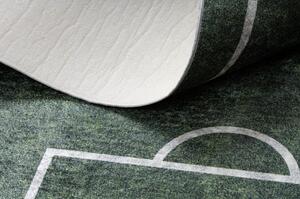Dywany Luszczow Dětský kusový koberec BAMBINO 2138 pratelný Hřiště, fotbal, protiskluz, zelený Rozměr koberce: 160 x 220 cm