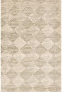 Béžový vlněný koberec 200x300 cm Agnus Checkered – Agnella