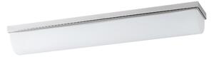 Osmont SYL44539 Sylvia D1, nástěnné svítidlo nad zrcadlo do koupelny s dekorativním límcem leštěná nerez, 3xE14 28W, IP44, délka 62cm