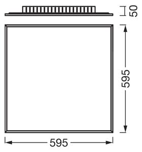 Osram - LED Panel přisazený PLANON LED/40W/230V 4000K 60x60 cm bílá