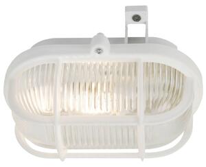 Nordlux 17051001 Skotlampe, venkovní nástěnné svítidlo, 1xE27 max 60W, plast, bílá, IP44, průměr 18cm
