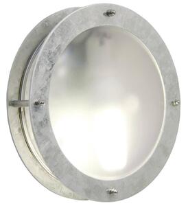 Nordlux 21861031 Malte, venkovní nástěnné svítidlo, 1xE27 max 60W, kov, pokovená, IP54, průměr 24cm
