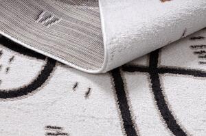 Dywany Luszczow Dětský kusový koberec FUN Game, herní, lama krém Rozměr koberce: 160 x 220 cm