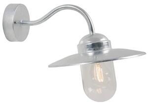 Nordlux 22671031 Luxembourg Sensor, venkovní nástěnné svítidlo, 1xE27 max 60W, kov, pokovená, IP54, šířka 39cm