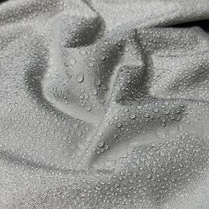 Vodoodpudivá látka Oxford s PU zátěrem, 200 g/m², šíře 160 cm, světle šedá
