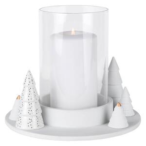 Räder Porcelánový svícen s jedličkami - Fir trees