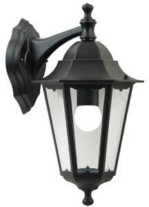 Nordlux 74381003 Cardiff, venkovní nástěnné svítidlo, 1xE27 max 60W, hliník, černá, IP44, průměr 27cm