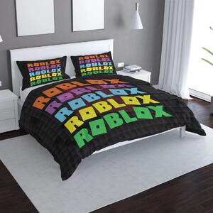 Sablio Povlečení ROBLOX Barevný text - 140x200 / 90x70