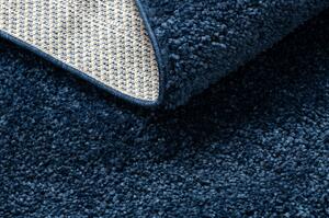 Dywany Luszczow Kusový koberec BERBER čtvercový 9000, tmavá modrá Rozměr koberce: 120 x 120 cm
