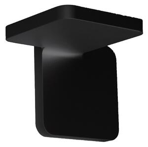 Stilnovo 7753 Quad_W, černé nástěnné svítidlo pro nepřímé osvětlení, 19W LED 3000K, výška 12cm